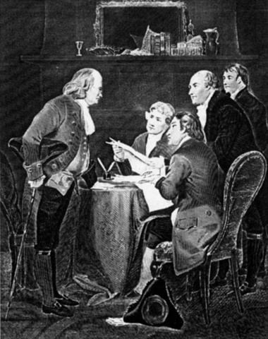 Writing of the Declaration of Independence