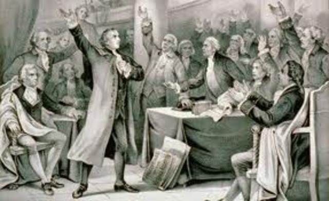 Patrick Henry "Give Me Libery"