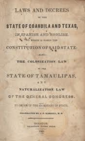 State Colonization Law