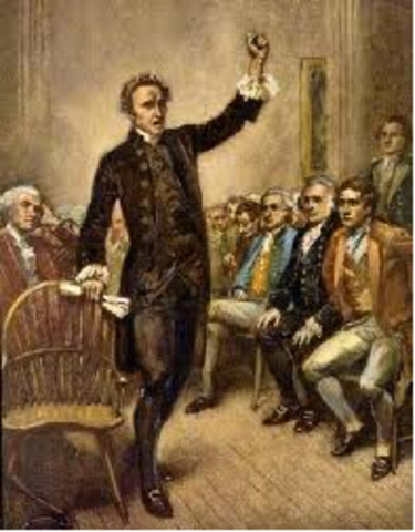 Patrick Henry "Give Me Liberty"