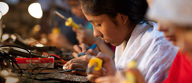 Oficinas del Instituto Pakistaní para la investigación del trabajo y la educación.