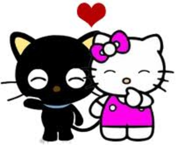 Choco Cat Joins Hello Kitty's Side