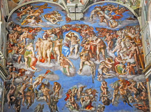 Él insultó a Last Judgment de Michelangelo