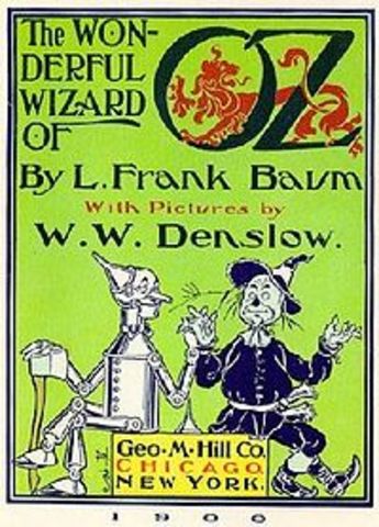 Frank L. Baum published "The Wizard of Oz."