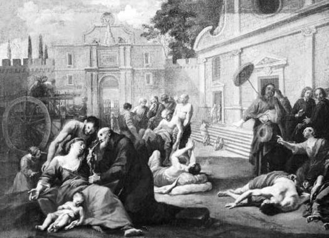 Black Death breaks out in Europe