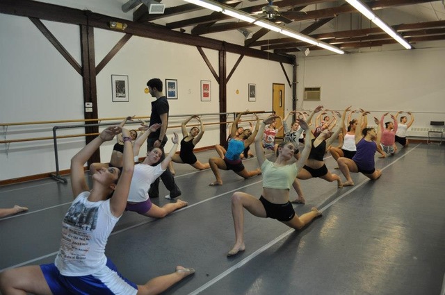 first dance at new dance studio