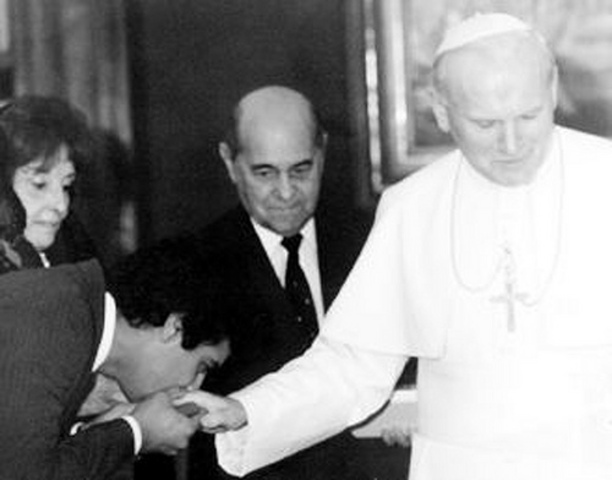 Visita ao Papa no Vaticano