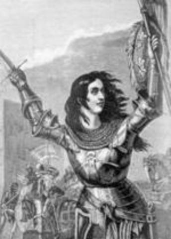 Joan of Arc Drives Out the English from Orleans