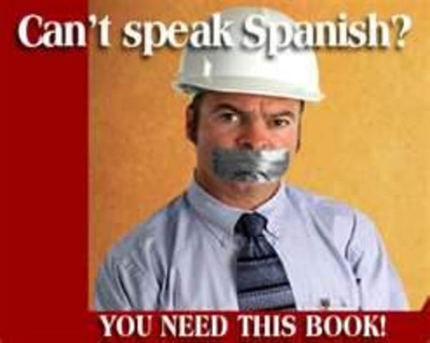 Spanish Language is suppressed 1905-1913