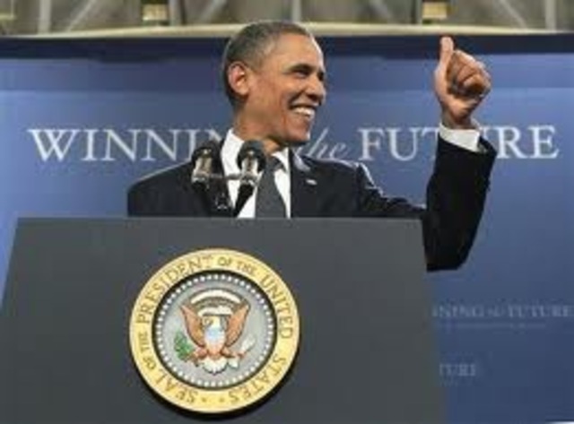 Obama announces Re-election