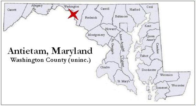 Confedeate Army enters Maryland