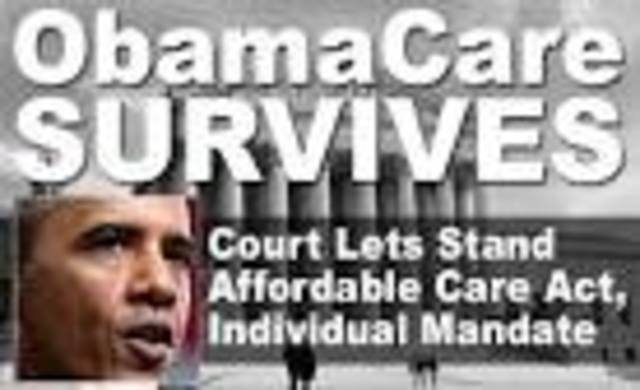 Supreme court upholds Obamacare