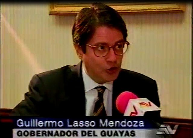 Guillermo Lasso es nombrado Gobernador del Guayas