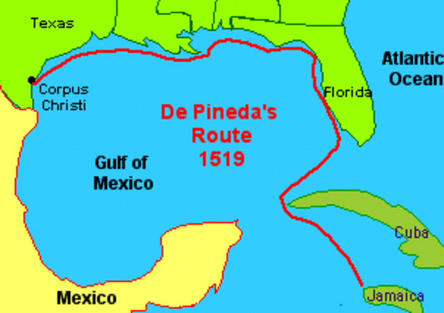 pineda's voyage