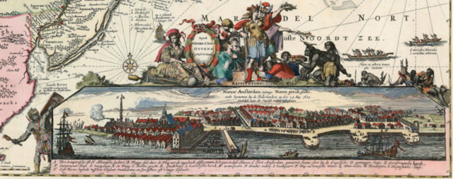 English take New Amsterdam from the Dutch