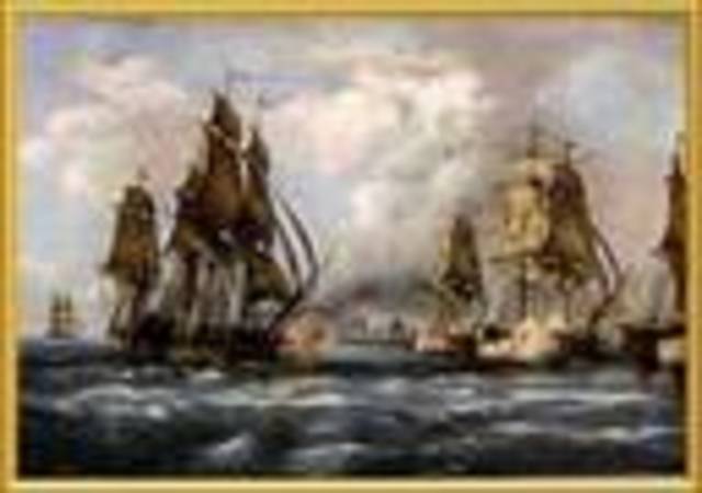 John Paul Jones defeats the Serapis