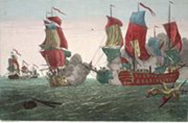 John Paul Jones defeats the Serapis