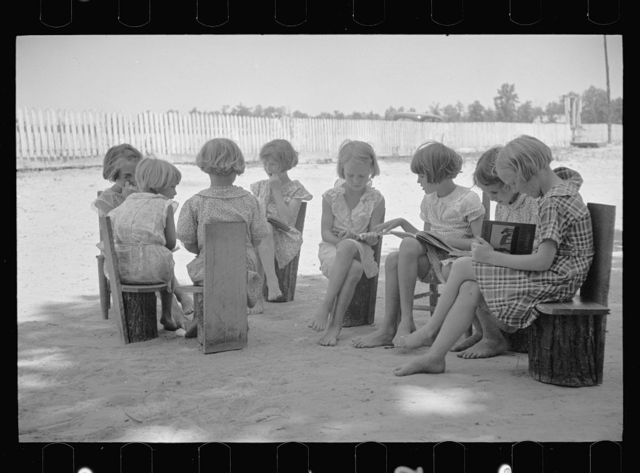 English was established through sixth grade Spanish