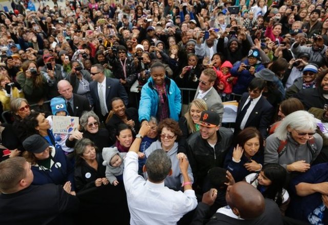 2 p.m.: Obama hits Denver