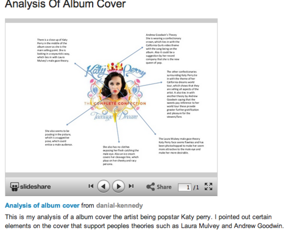 Danial's Digipak Analysis