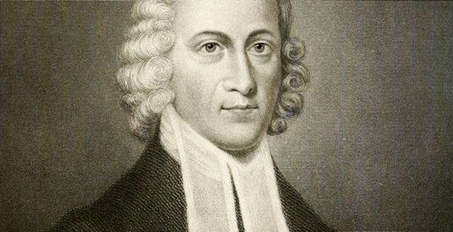 Jonathan Edwards preaching (Great Awakening)