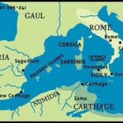 Timeline: first punic wars