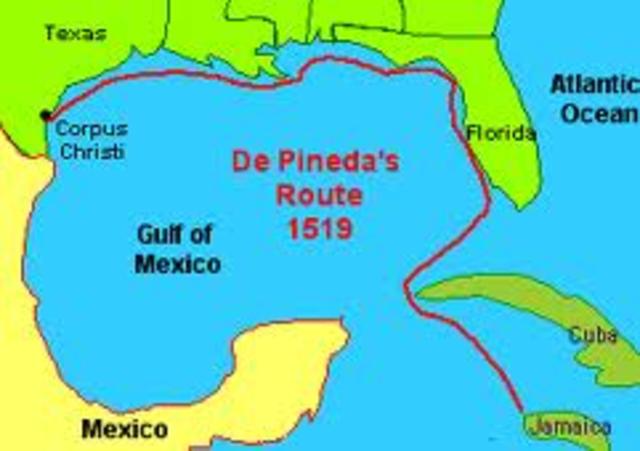 Pineda's voyage