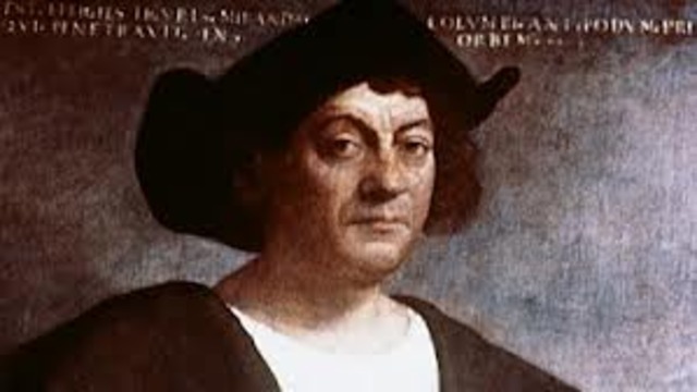 Columbus discovered the new world