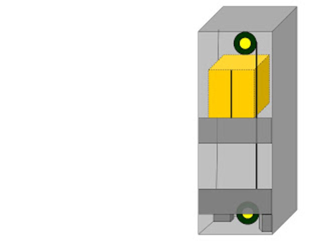 Comprobar el funcionamiento del ascensor con la base