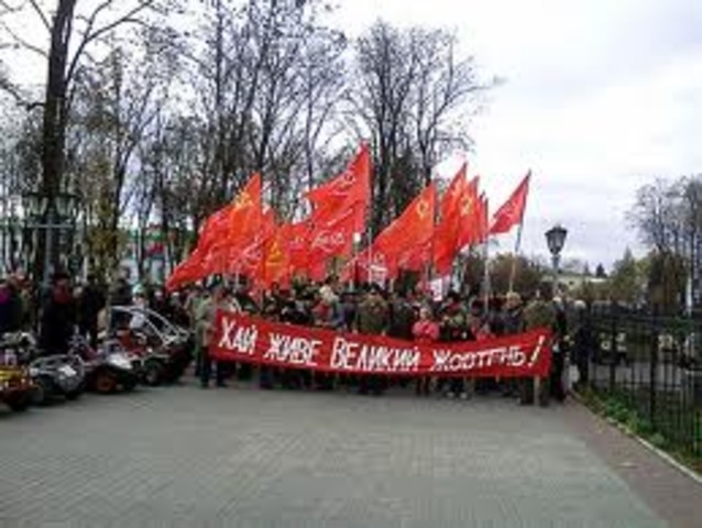 У Росії відбулася Жовтнева революція