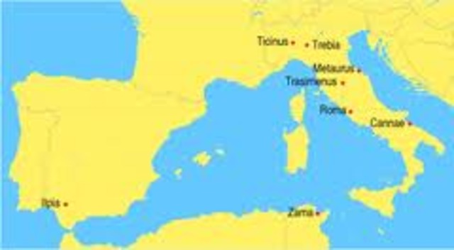 Battle of the Great Plains 203 BC