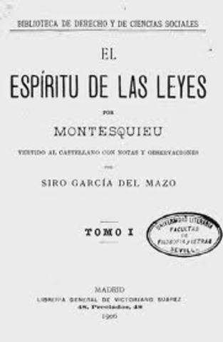 El Espiritu de las leyes