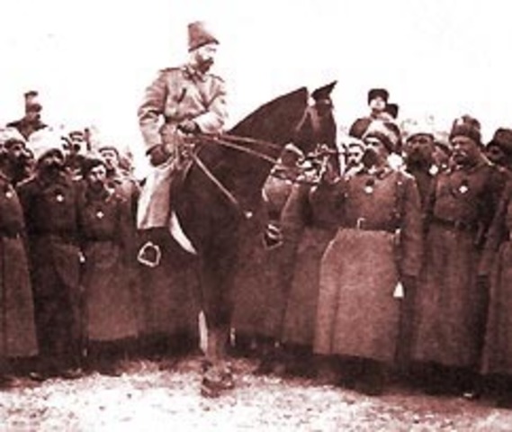 Tsar Nicholas assumes supreme command of Russian Army