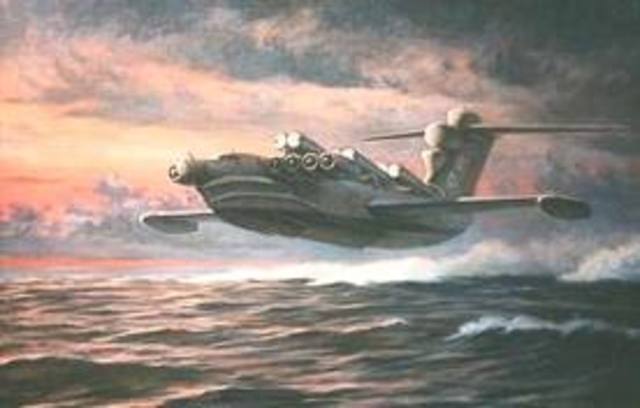 Russland viser sitt ekranoplan 2