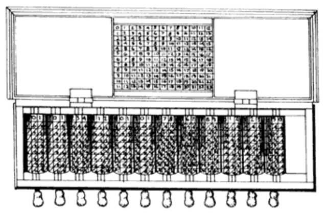 Primera máquina de calcular mecánica