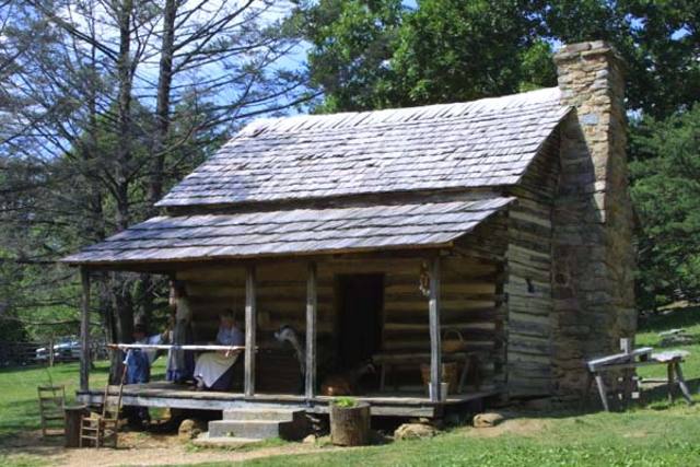 First settlers in Buncombe County