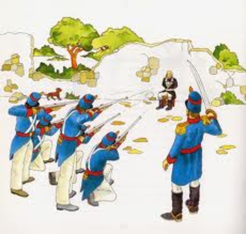 Hidalgo es fusilado.