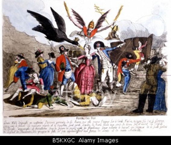 Royals Family's flight from Varennes