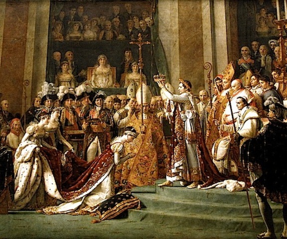 Coronation of Napoleon named First Consul