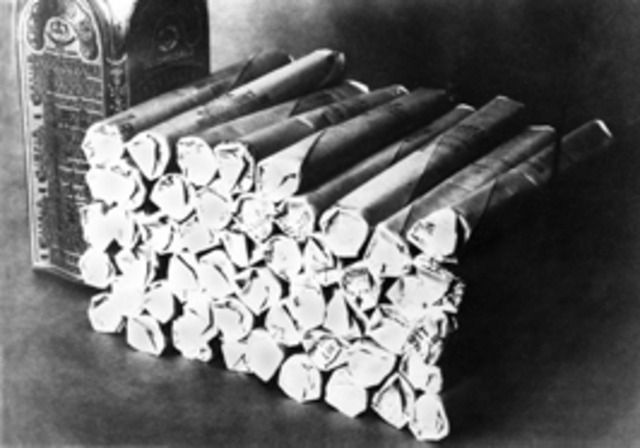 Dynamite invented by  Alfred Nobel