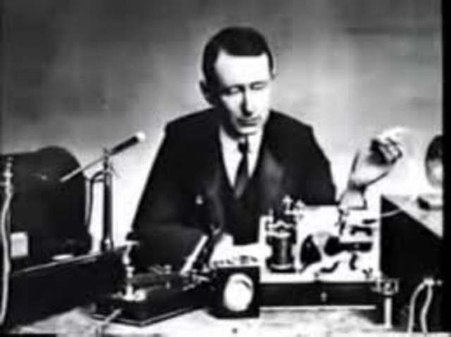 Wireless communication invented by  Nikola Tesla