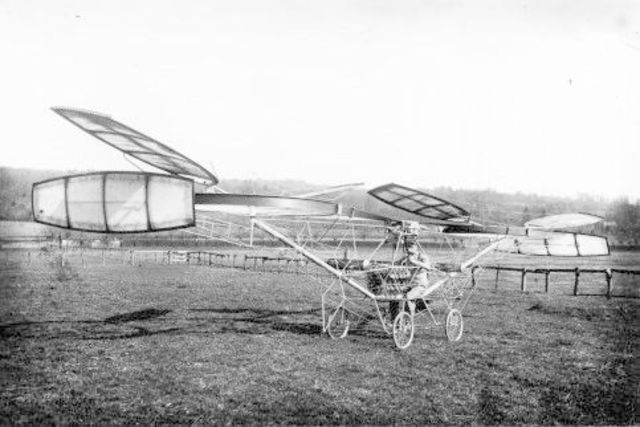 Helicopter invented by  Paul Cornu
