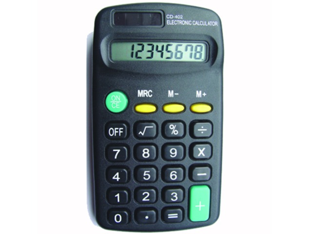 Pocket calculator invented by  Sharp Corporation