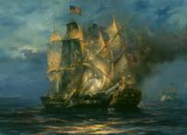 Bonhomme Richard VS. the Serapis