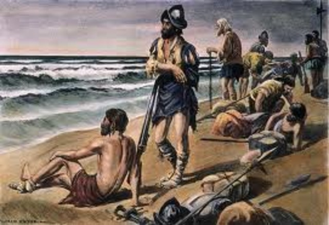 De Vaca Discovers Texas