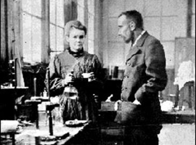 Marrie and Pierre Curie