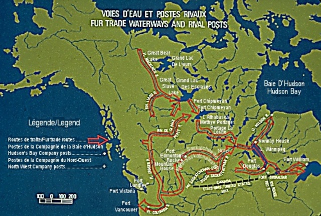 Dominating the fur trade