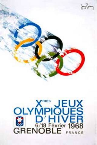 X Olympic Winter Games in Grenoble, France