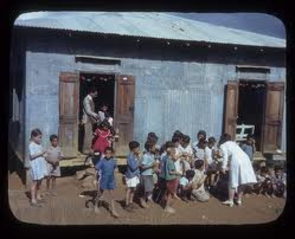 Spanish was deleted in schools in P.R.