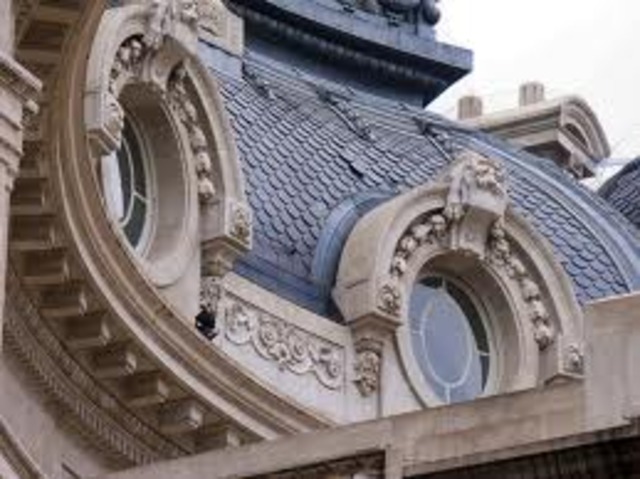 El trabajo con arquitecos de la Espanol republicano pabellon.